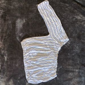 1 shoulder top